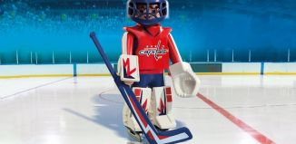 Playmobil - 9034-usa - NHL® Washington Capitals®-Goalie