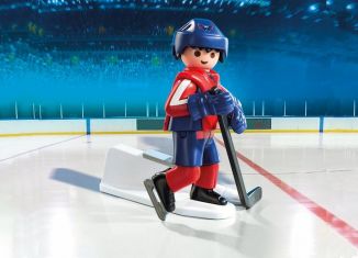 Playmobil - 9035-usa - NHL® Washinghton Capitals® Player