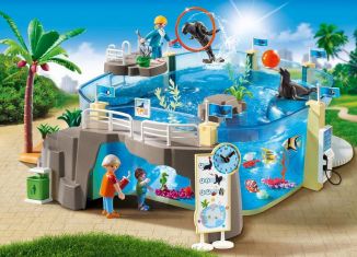 Playmobil - 9060 - Gran tanque de vida marina