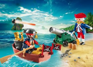 Playmobil - 9102-esp-usa - Valisette Pirate et Soldat