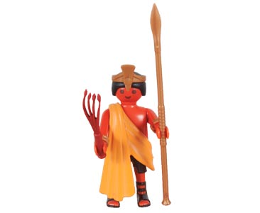 Booklet Playmobil to Maja Priest Maya King Exclusive Figurine from Spain 