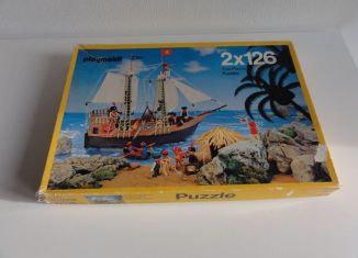 Playmobil - 0000 - 2 Puzzle mit je 126 Teile (Zirkus + Piraten)