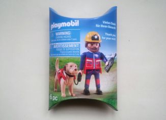 Playmobil - 30798063-ger - Bergretter mit Hund