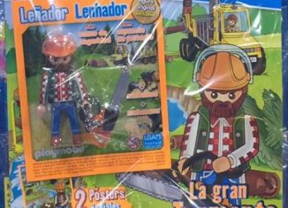 Playmobil - R018-30798453-esp - Woodcutter - Detail Playmobil - R018-30798453-esp - Woodcutter