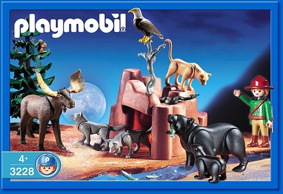 Playmobil 3228s2 - Wild Animals - Box