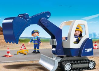 Playmobil - 5096 - THW Mini Excavator