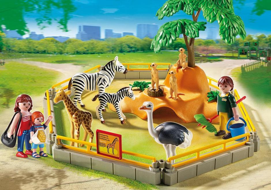 Kom forbi for at vide det Terminal liter Playmobil Set: 5968-usa - Zoo - Klickypedia