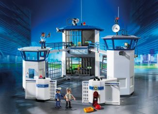 Playmobil - 6919 - Police Command Center with Prison