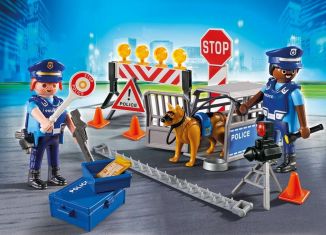 Playmobil - 6924 - Police Roadblock