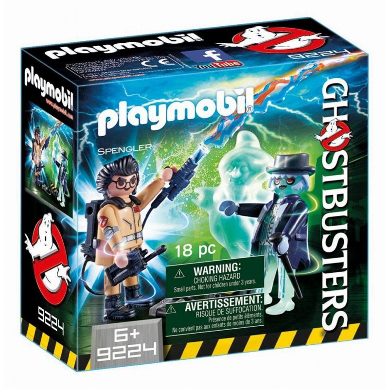 Playmobil 9224 - Spengler and Ghost - Box