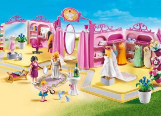 Playmobil - 9226 - Bridal wear shop with salon - Detail Playmobil - 9226 - Bridal wear shop with salon