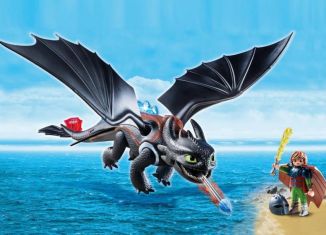 Playmobil - 9246 - Hiccup & Toothless - Detail Playmobil - 9246 - Hiccup & Toothless