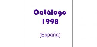 Playmobil - 00000-esp - Catálogo 1998