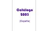 Playmobil - 00000-esp - Catalogue 2003