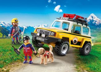 Playmobil - 9128 - Mountain Rescue 4X4