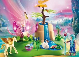 Playmobil - 9135 - Lights Blossom of the Fairies Babies