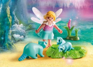 Playmobil - 9139 - Fairy Girl with Racoons