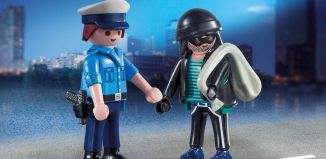 Playmobil - 9218 - Duo Pack Polizist und Langfinger