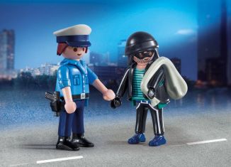 Playmobil - 9218 - Duo Pack Polizist und Langfinger