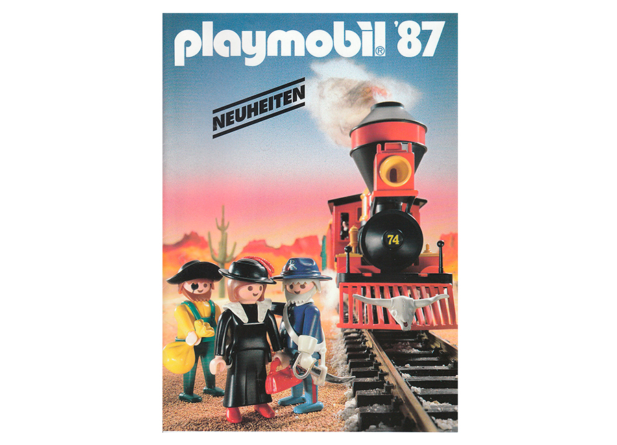 Alter Playmobil Katalog von 1987-32 Seiten 