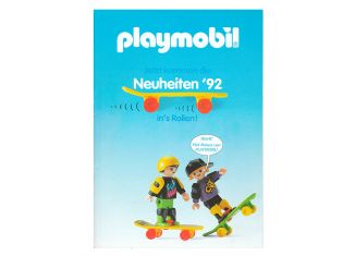 Playmobil - D0256-ger - Neuheiten Katalog 1992