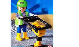 Playmobil - 3271s2 - Obrero con apisonadora