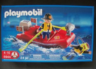 Playmobil - 5944 - Fire Fighters Dinghy