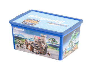 Playmobil - 80487 - 12L Storage Box - Knights - Detail Playmobil - 80487 - 12L Storage Box - Knights