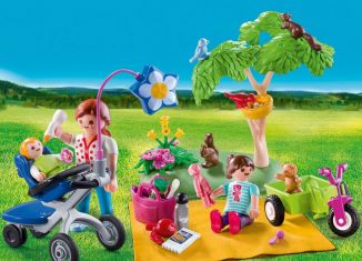 Playmobil - 9103-usa - Family Picnic Carry Case