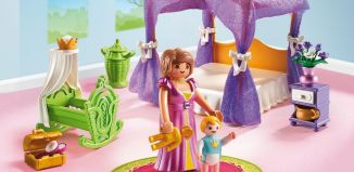 Playmobil - 9159 - Dormitorio de Princesas con Cuna