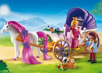 Playmobil - 9161 - Royal Couple with Carriage