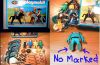 Playmobil - 4003-lyr - Cowboys with horses