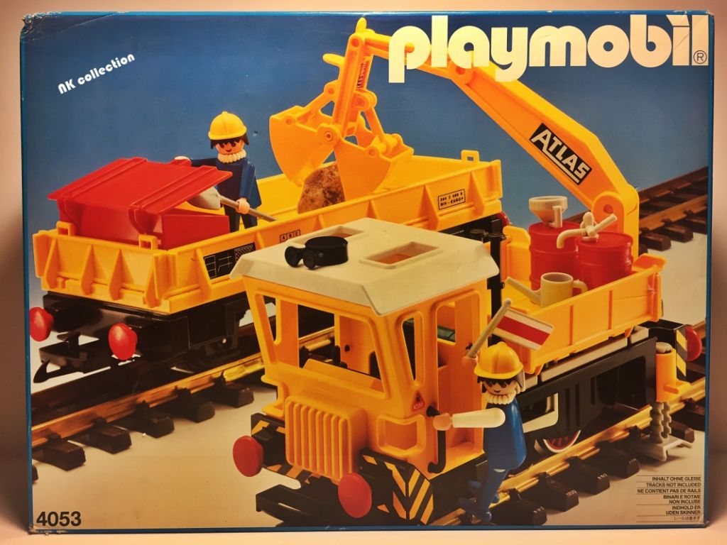 Playmobil 4053v1 - Work Train - Box