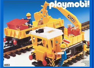 Playmobil - 4053v1 - Work Train - Detail Playmobil - 4053v1 - Work Train
