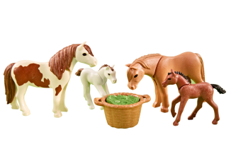 Playmobil - 6534 - Ponies with foals