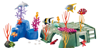Playmobil - 6545 - Arrecife de coral con animales marinos
