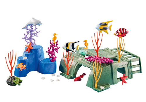 Details about   playmobil fish set like 3551 3953 3948 4479 4910 3951 4488 coral sea blue reef 