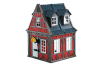 Playmobil - 7785 - Maison rouge à colombages