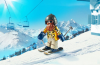 Playmobil - 9284 - Skieur avec snow blades