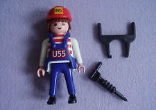 Playmobil - 30898282-ger - Maitenance Employee (U55, 2004)- Pneumatic hammer