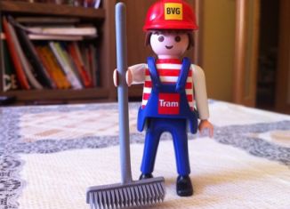 Playmobil - 30821682-ger - Empleado de mantenimiento BVG (Tram, 2006)