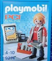 Playmobil - 9274-ger - Chica albañil de azulejos PCI