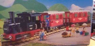 Playmobil - 4003-ukp - Personenzug mit Dampflok
