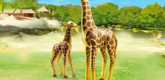 Playmobil - 6640 - Giraffe with baby