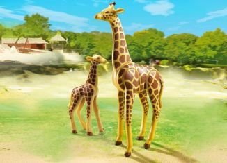 Playmobil - 6640 - Giraffe with baby