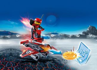 Playmobil - 6835 - Fire android with spacecraft