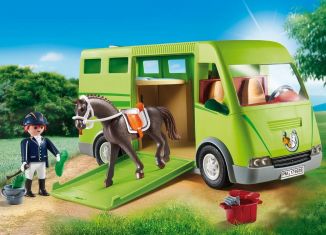 Playmobil - 6928 - Cavalier avec van et cheval