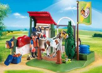 Playmobil - 6929 - Box de lavage pour chevaux