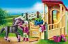 Playmobil - 6934 - Box avec cavalière et pur-sang Arabe