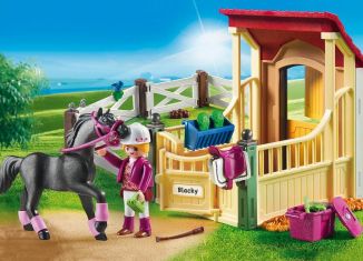 Playmobil - 6934 - Horse Stable with Arabian